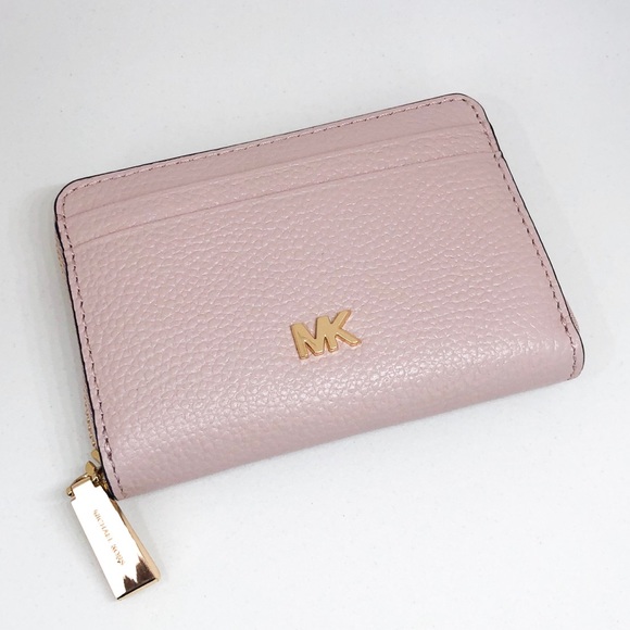 MICHAEL Michael Kors Handbags - Michael Kors coin hard case leather soft pink